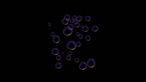 Bubbles Popping Stock Footage 160766682