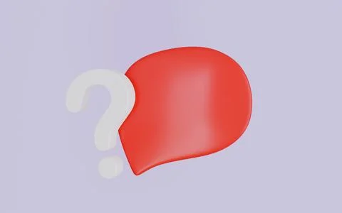 Bubbles question mark sign, Question answer sign or problem icon Stock Illustration