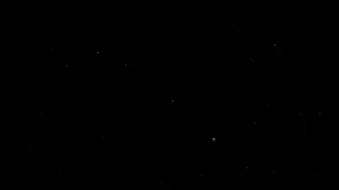 Bubbles rise at different speeds. Stock Footage 100335769