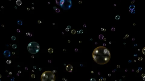 Bubbles Rising Up Stock Footage 327528223
