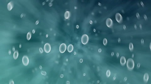 Bubbles rising up in water Stock Footage 3040950