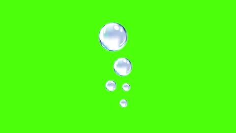 Bubbles Rising in Water Stock Footage 341745478