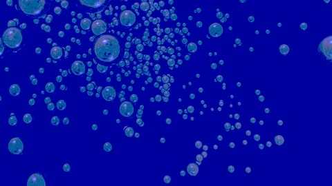 Bubbles from sea Stock Footage 99561532