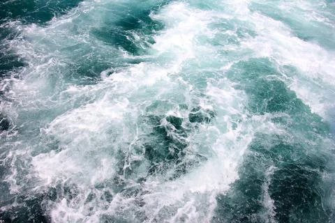 Bubbles in the sea 스톡 사진