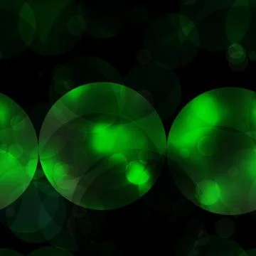 Bubbles seamless background texture. Colors: black, outer space, pine green,  Stock Illustration