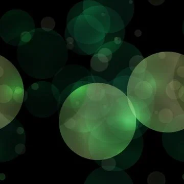 Bubbles seamless background texture. Colors: shadow, pine green, forest green Stock Illustration