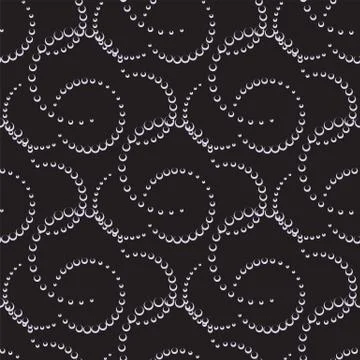 Bubbles seamless pattern Stock-Illustration