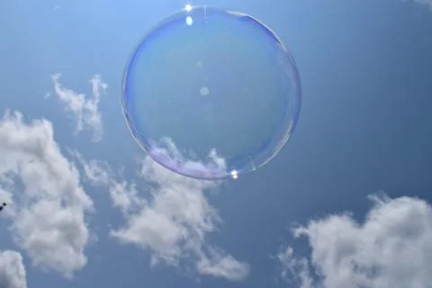 Bubbles in the sky Stock Photos