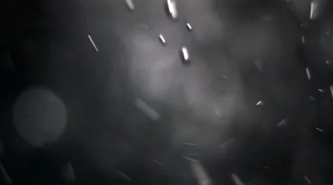 Bubbles, slow motion, Beautiful Silver high energy dancing Stock Footage 41650580