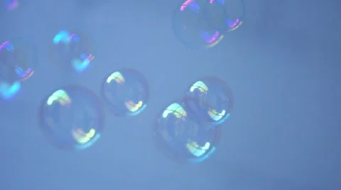 Bubbles, Slow Motion Stock Footage 10862226