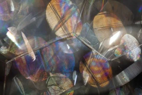 Bubbles  of soapsuds Stock Photos