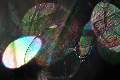 Bubbles  of soapsuds Stock Photos