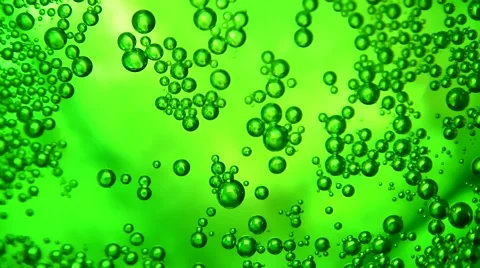 Bubbles in soft drinks Stock Footage 45564152