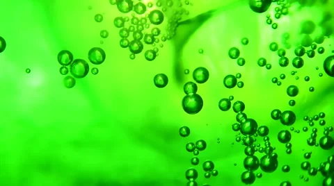 Bubbles in soft drinks Stock Footage 45564159