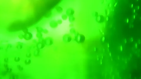 Bubbles in soft drinks Stock Footage 45564164