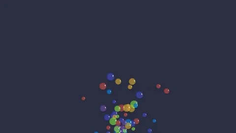 Bubbles splashing Video stock 271323711