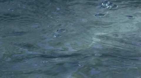 Bubbles In Stream Stock Footage 119600