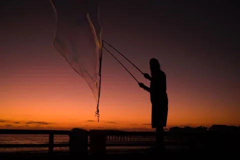 Bubbles at Sunset Stock Photos