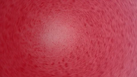 Bubbles on surface of drink red raspberries soda drink on background, rotates Video stock 264525829