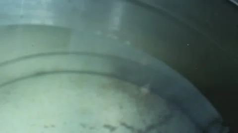 Bubbles on the surface of the water Stock Footage 11121776