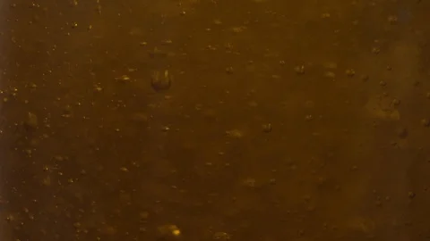 Bubbles Syrup Close-up Stock Footage 123921967