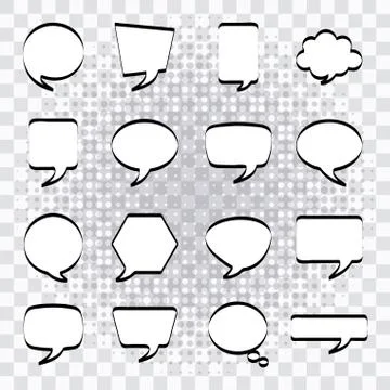 Bubbles talk design, vector illustration eps10 graphic Stockillustratie