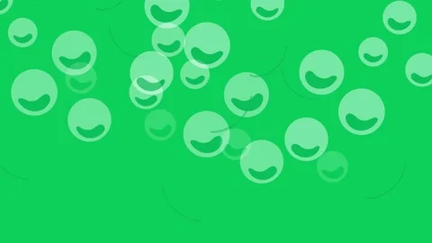 Bubbles top quality animated green screen 4k , The video element of on a gr.. Stock Footage 293760187