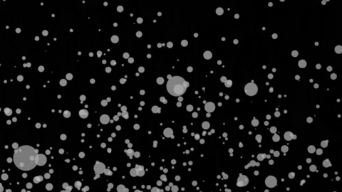 Bubbles transparent particles fly up Stock Footage 166972380