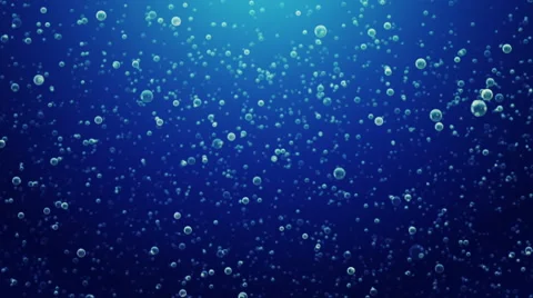 Bubbles under water background animation | Stock Video | Pond5