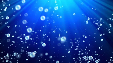 Bubbles underwater background water scene Vidéo 204135689