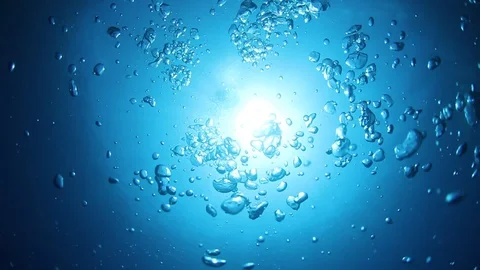 Bubbles underwater Vidéo 98517747
