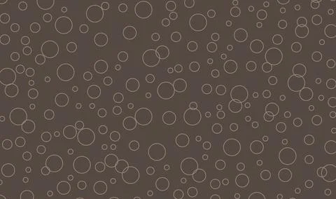 Bubbles vector seamless pattern Background. Abstract effervescent effect wa.. Stockillustratie