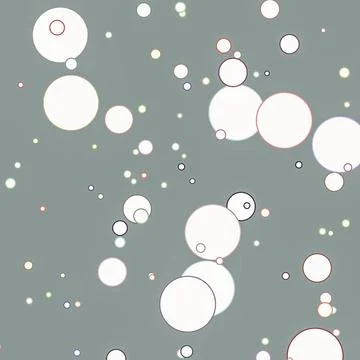 Bubbles vintage Range of coloured bubbles over a blue background vintage C... Stock Photos