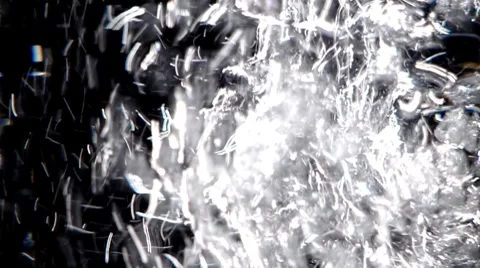 Bubbles in water 03 Stock Footage 8687857