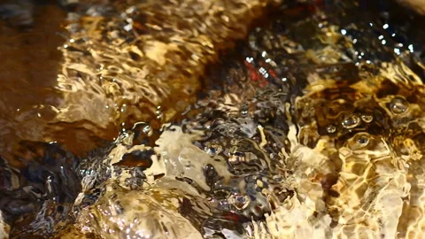 Bubbles in water 180 fps slow motion macro Stock Footage 131581541