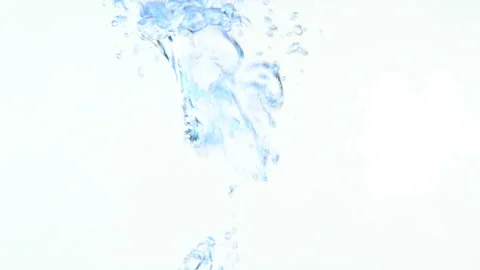 Bubbles in water 5  Video stock 134205865