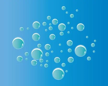 Bubbles water background vector icon illustration 스톡 일러스트