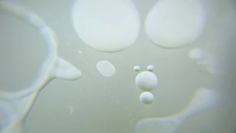 Bubbles in water Stock Footage 76102992