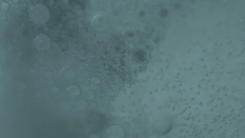 Bubbles in the water Stock Footage