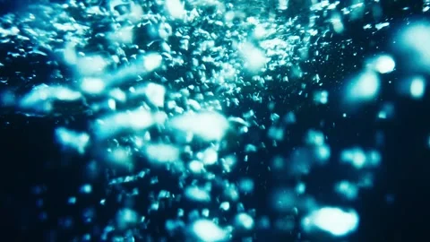 Bubbles  in the water Stock Footage 241558148