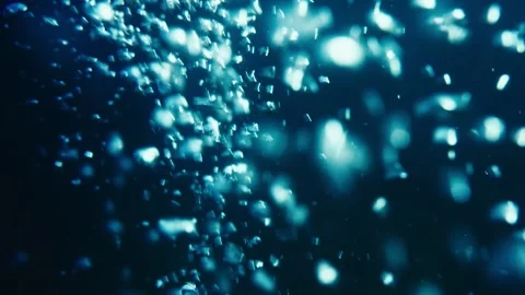 Bubbles  in the water Stock Footage 241558150