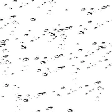 Bubbles in water Stock Illustration
