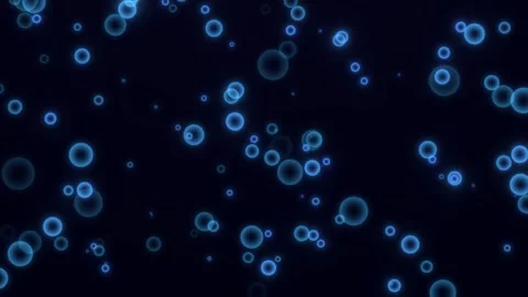 Bubbles water particles. Underwater bubbles coming Video stock 252209038