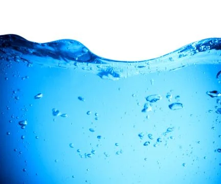 Bubbles in a water Stock Photos