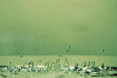 Bubbles in a water Stock Photos