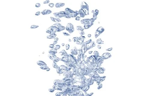 Bubbles in water Stock Photos