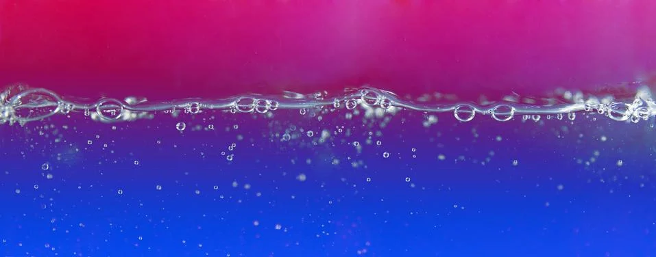 Bubbles in the water Stock Photos