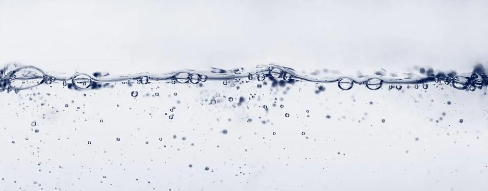 Bubbles in the water Stock Photos