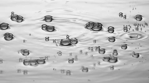 Bubbles in the water in slowmo Stock Footage 151795212