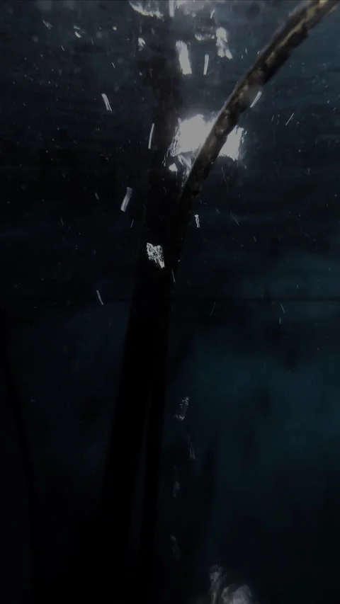 Bubbles of Water, Vertical Stock Footage 304431402